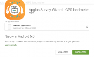 Google Play Store device picker for installment app