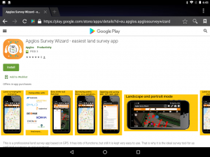 Google Play Store in browser