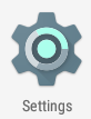 Settings icon for pairing a Bluetooth device